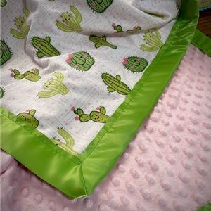 NEW Cactus baby blanket